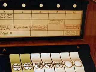 Parabrahm-Orgel-Registerauswahl